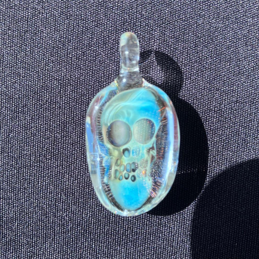 XODAS ペンダント ボロシリケイトガラス Bob Skull Proto