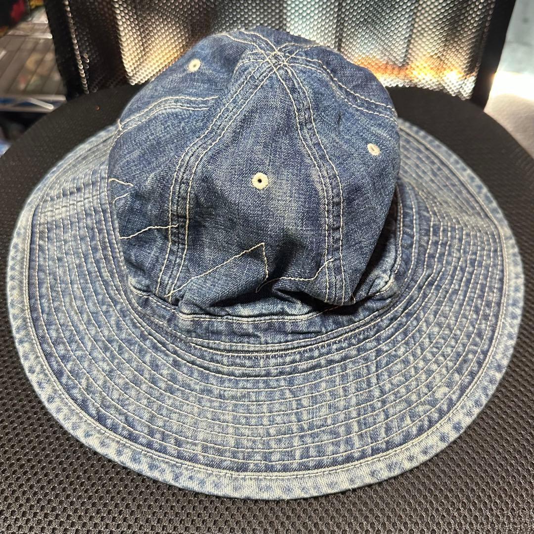 NEIGHBORHOOD WASHED CREW/C-HAT デニムハット