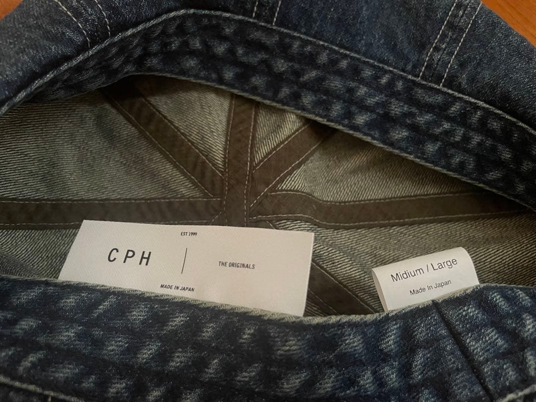 CPH デニム ベレー帽 M/L