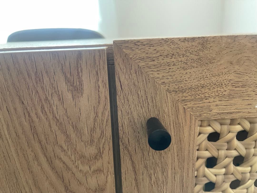 LOWYA ロウヤ [幅120] ラタン調キャビネット リビングボード