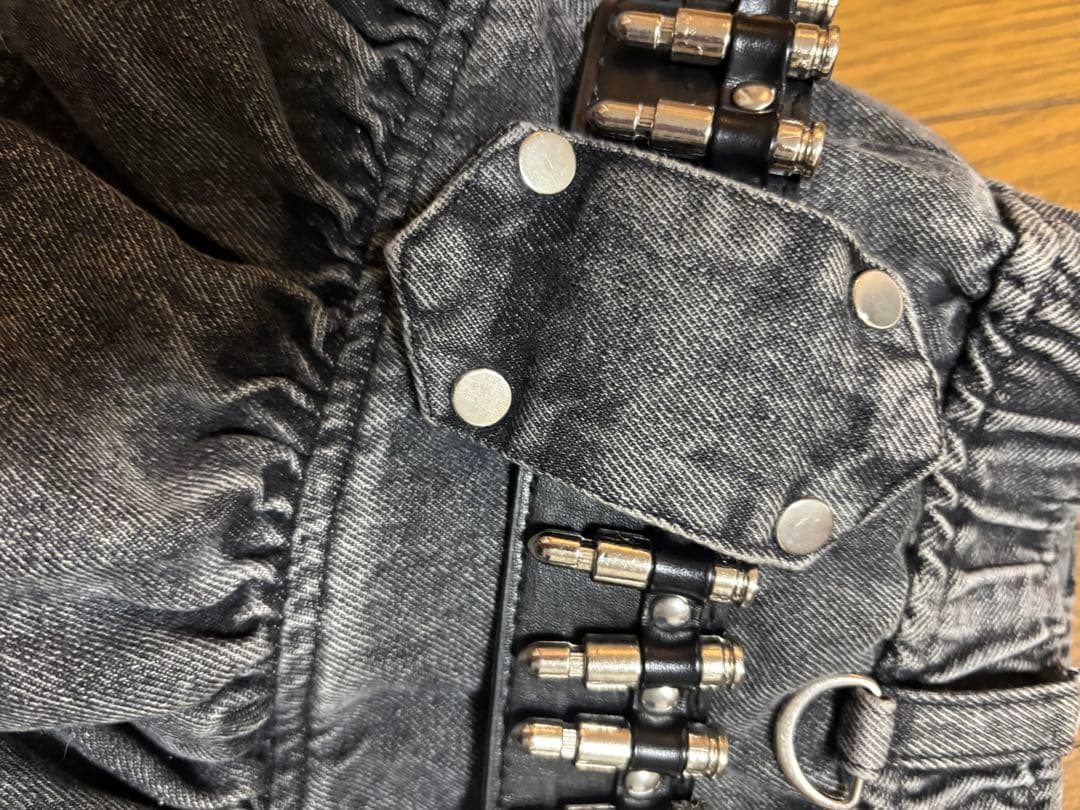 『REFLEM/レフレム』弾丸ベルト付きフリルスカート