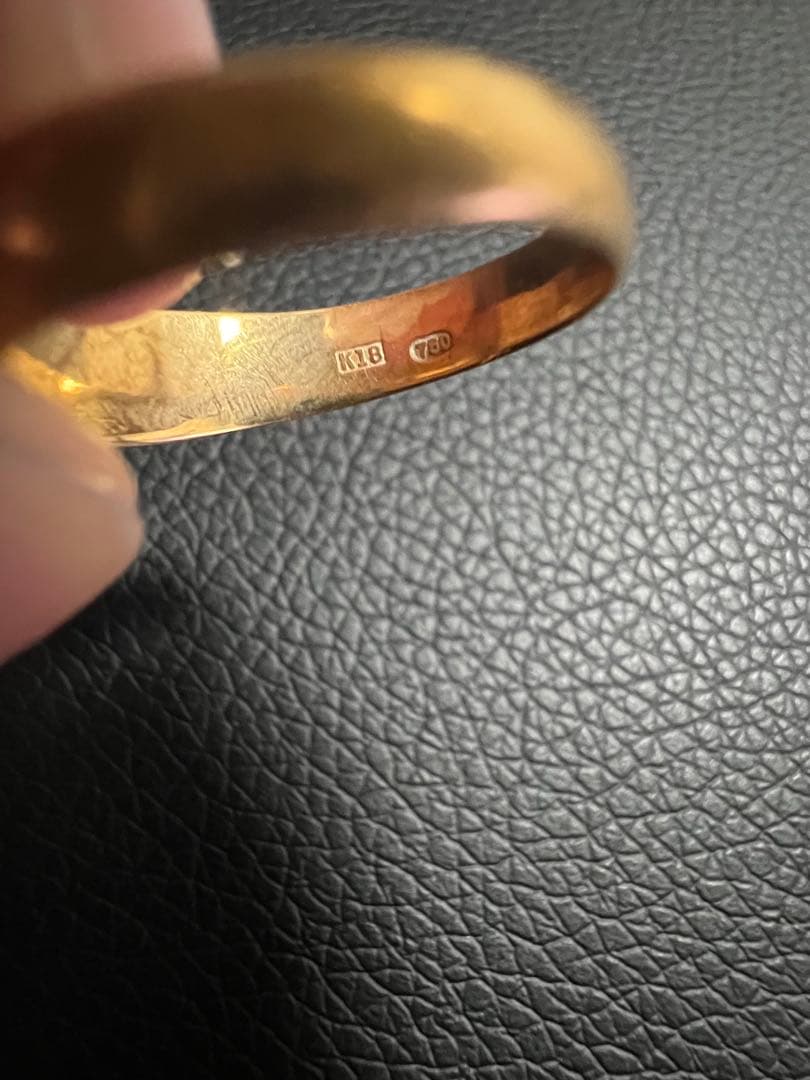 【K18】【750】 ゴールドリング