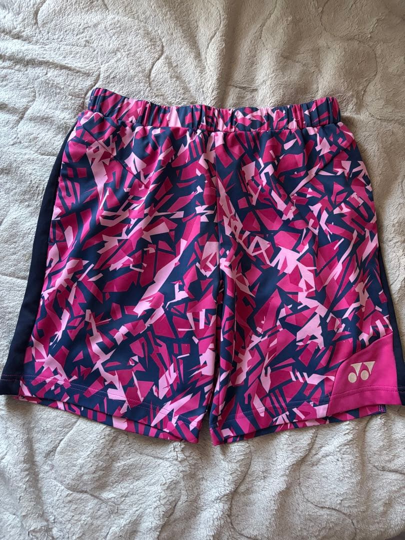 YONEX 15142 ベリーピンク 日本代表モデル メンズ ニットハーフパンツ