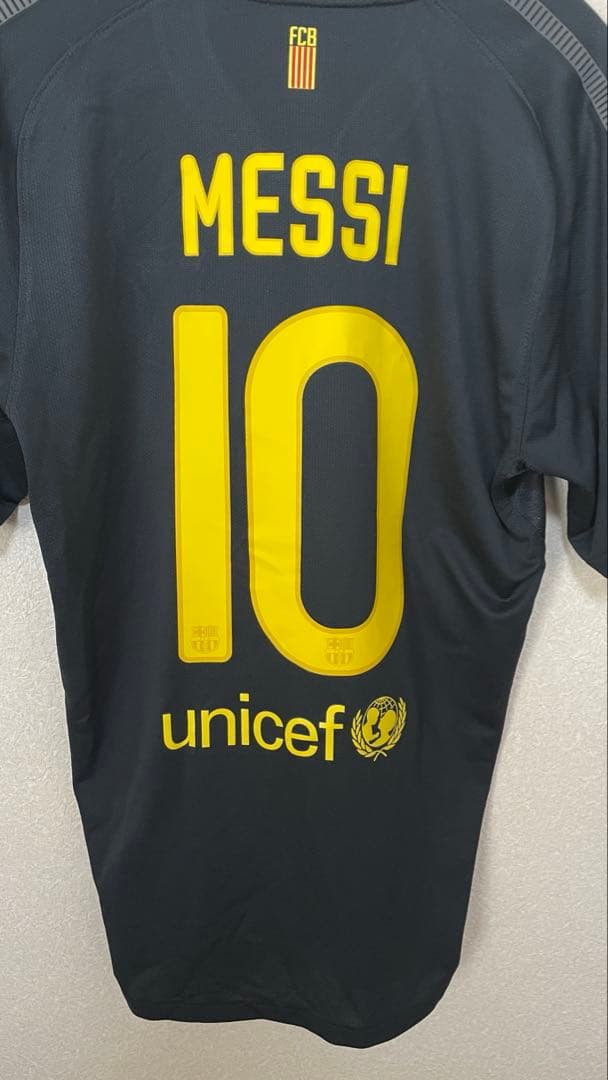 【正規品】バルセロナ 2012 メッシ ユニフォーム　ブラック　ラ・リーガパッチ