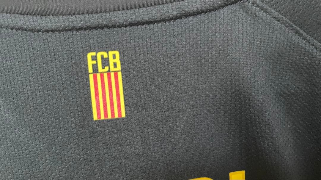【正規品】バルセロナ 2012 メッシ ユニフォーム　ブラック　ラ・リーガパッチ