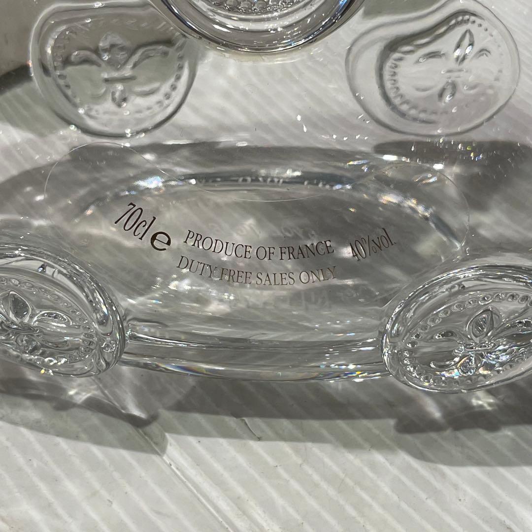 ②Baccarat レミーマルタン ルイ13世 グラス　空瓶 バカラ　箱入り