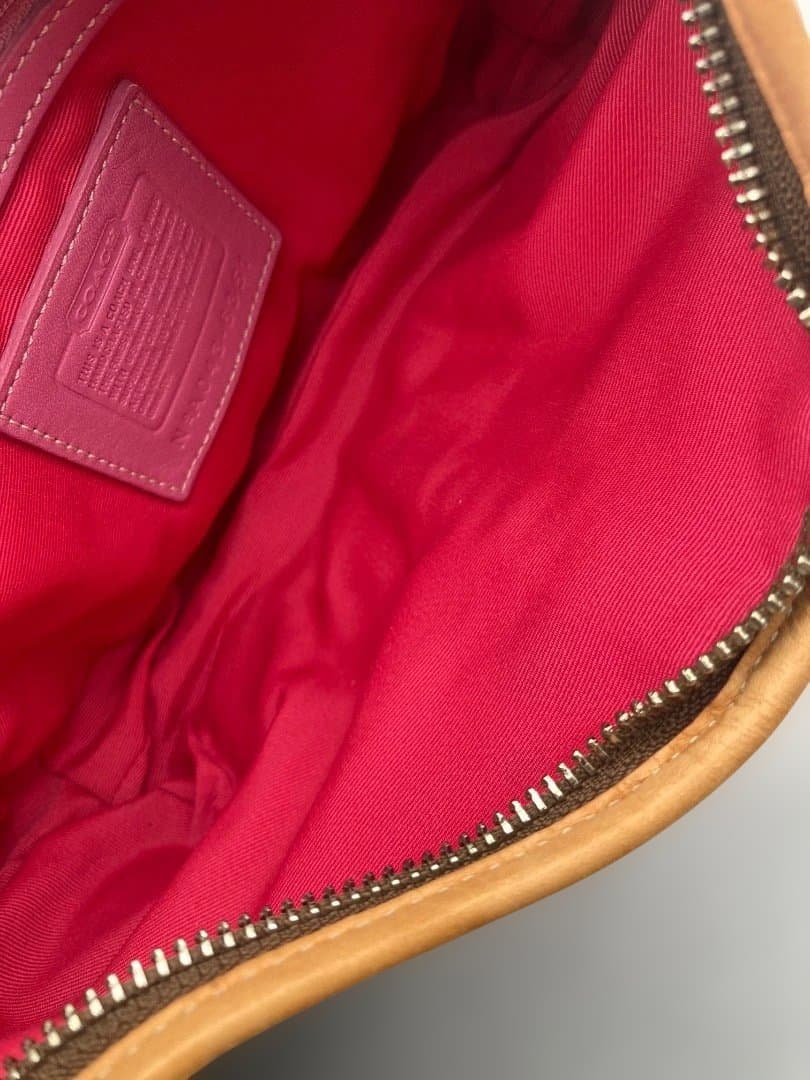 コーチ　アクセサリーポーチ　シグネチャー6351