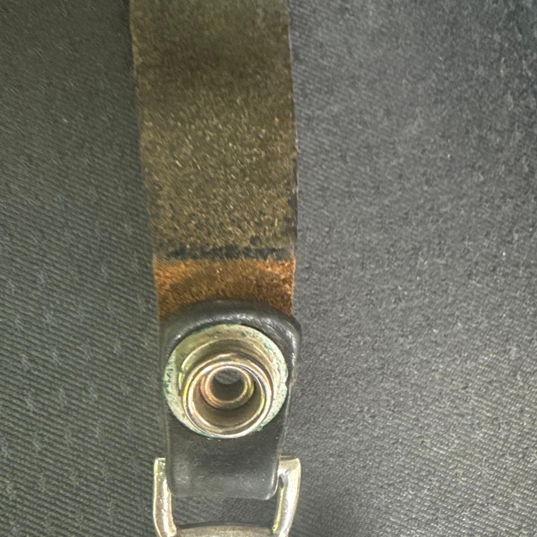 正規品 クロムハーツ Wベルトループ フレアボタンウォレットチェーン