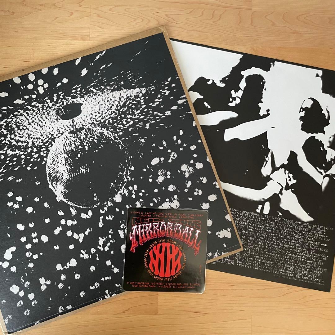 【レア】NEIL YOUNG Mirror Ball アナログ レコード