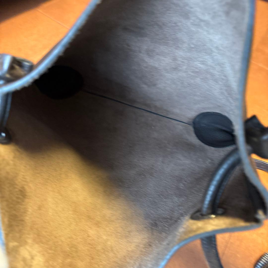 [HERMES]エルメスシルキーシティー　トリヨンクレマンス素材 ダークブラウン