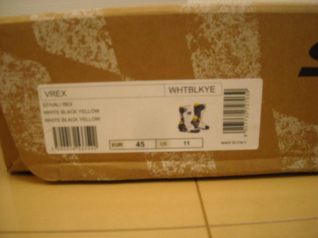 【新品】　SIDI 　シディ　REX　EUR45サイズ