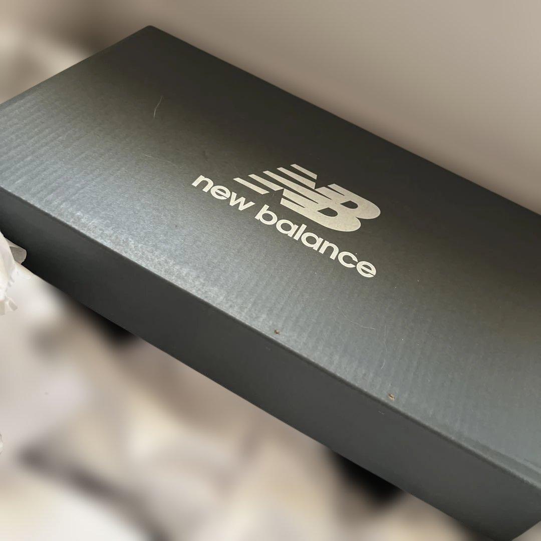 new balance 574 ホワイト/グレー厚底スニーカー　22.0