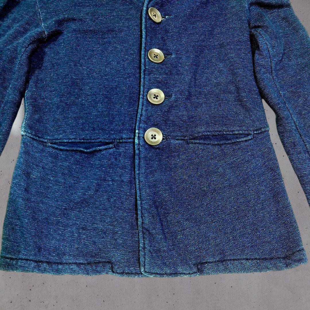 藍染め コットン ジャケット 45rpm 45R Mサイズ ネイビー 日本製