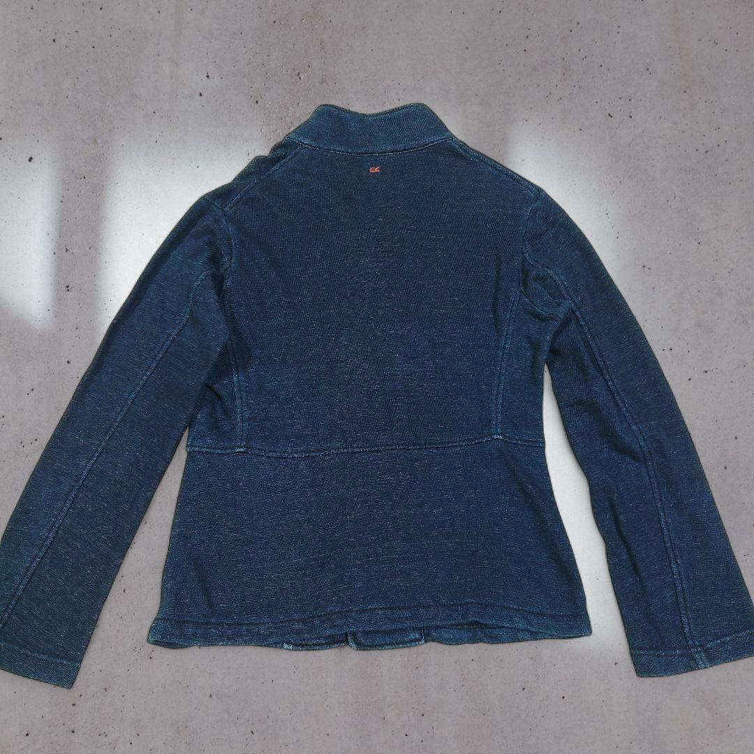 藍染め コットン ジャケット 45rpm 45R Mサイズ ネイビー 日本製