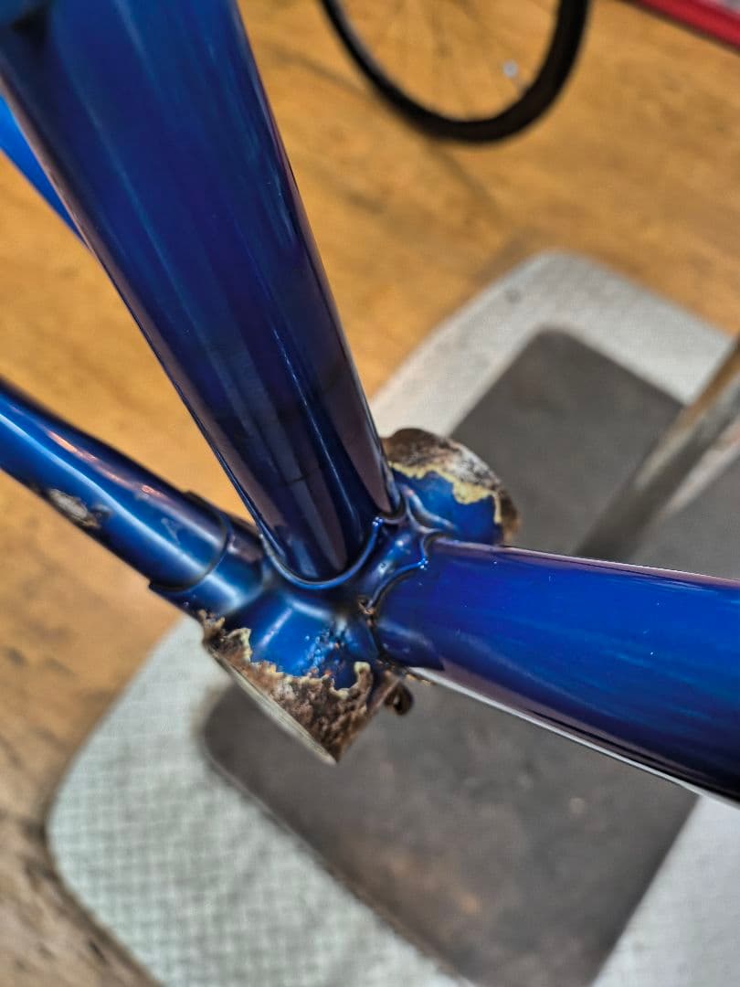 DE ROSA ロードバイクフレーム 青