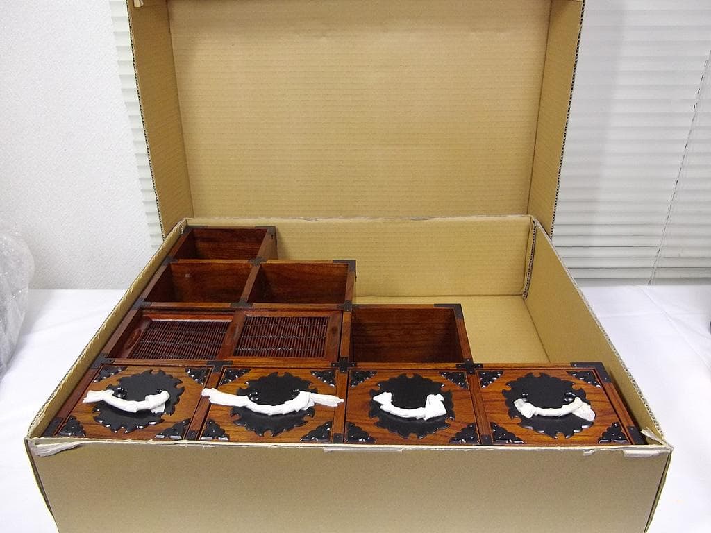 小型 階段タンス 階段箪笥 民芸家具 和風 船箪笥