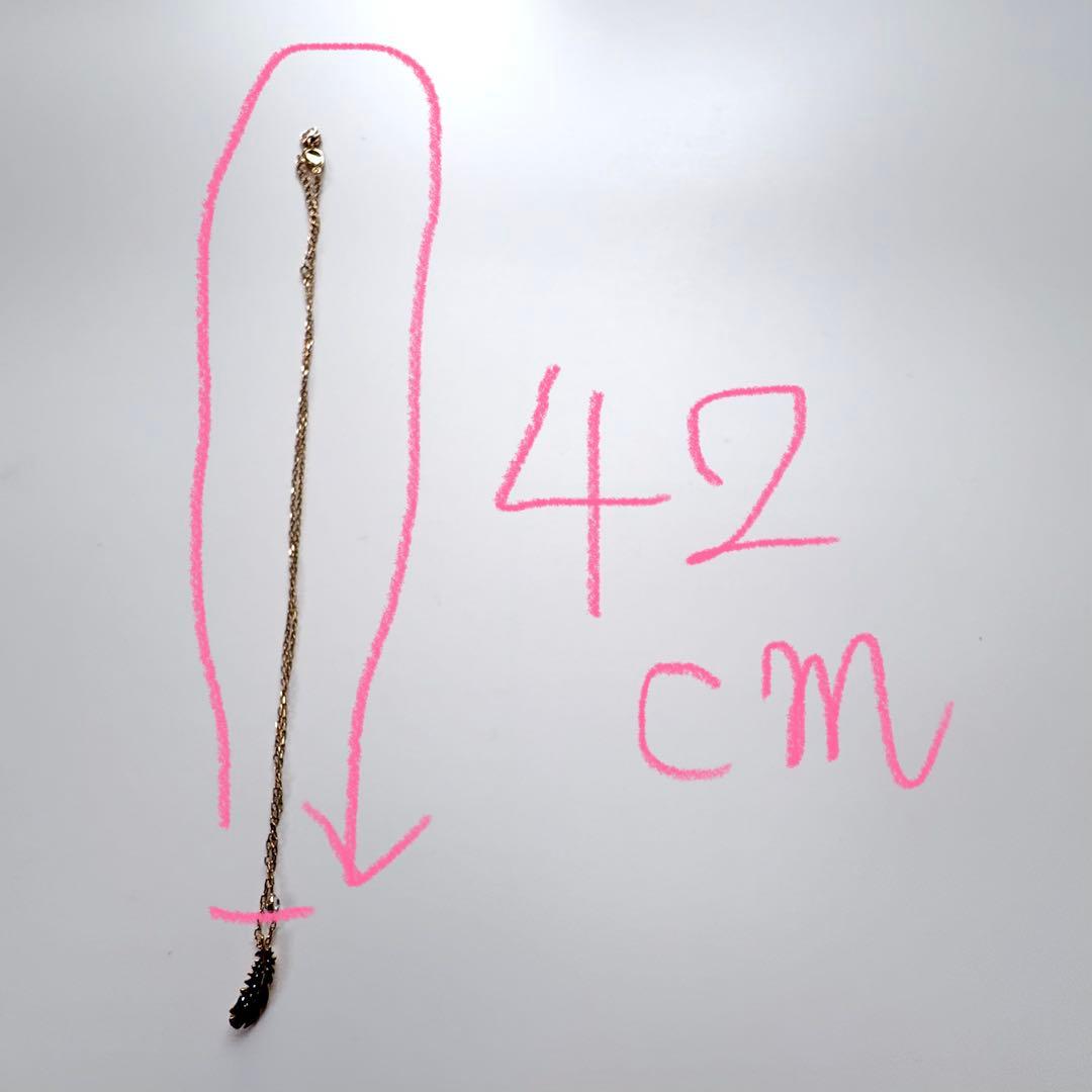 【セット商品】スワロフスキー　ノーティー　ネックレス&ピアス　ゴールドカラー　箱