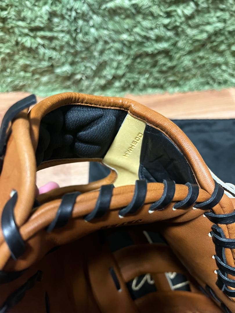 ウィルソンスタッフデュアル 硬式外野手用50型 タンカラー エアフロー