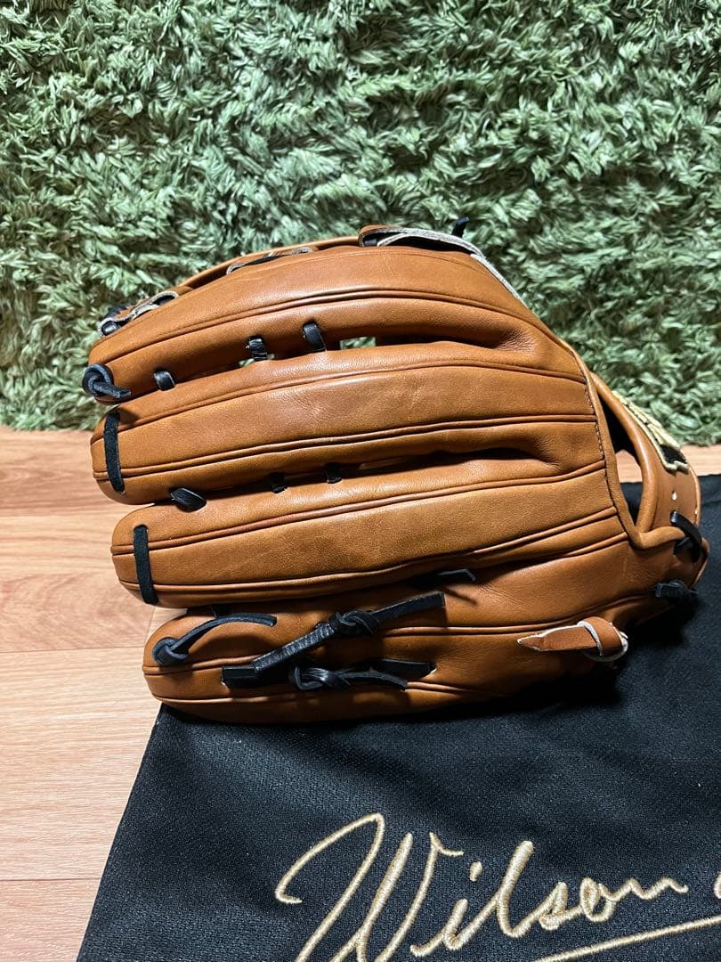 ウィルソンスタッフデュアル 硬式外野手用50型 タンカラー エアフロー