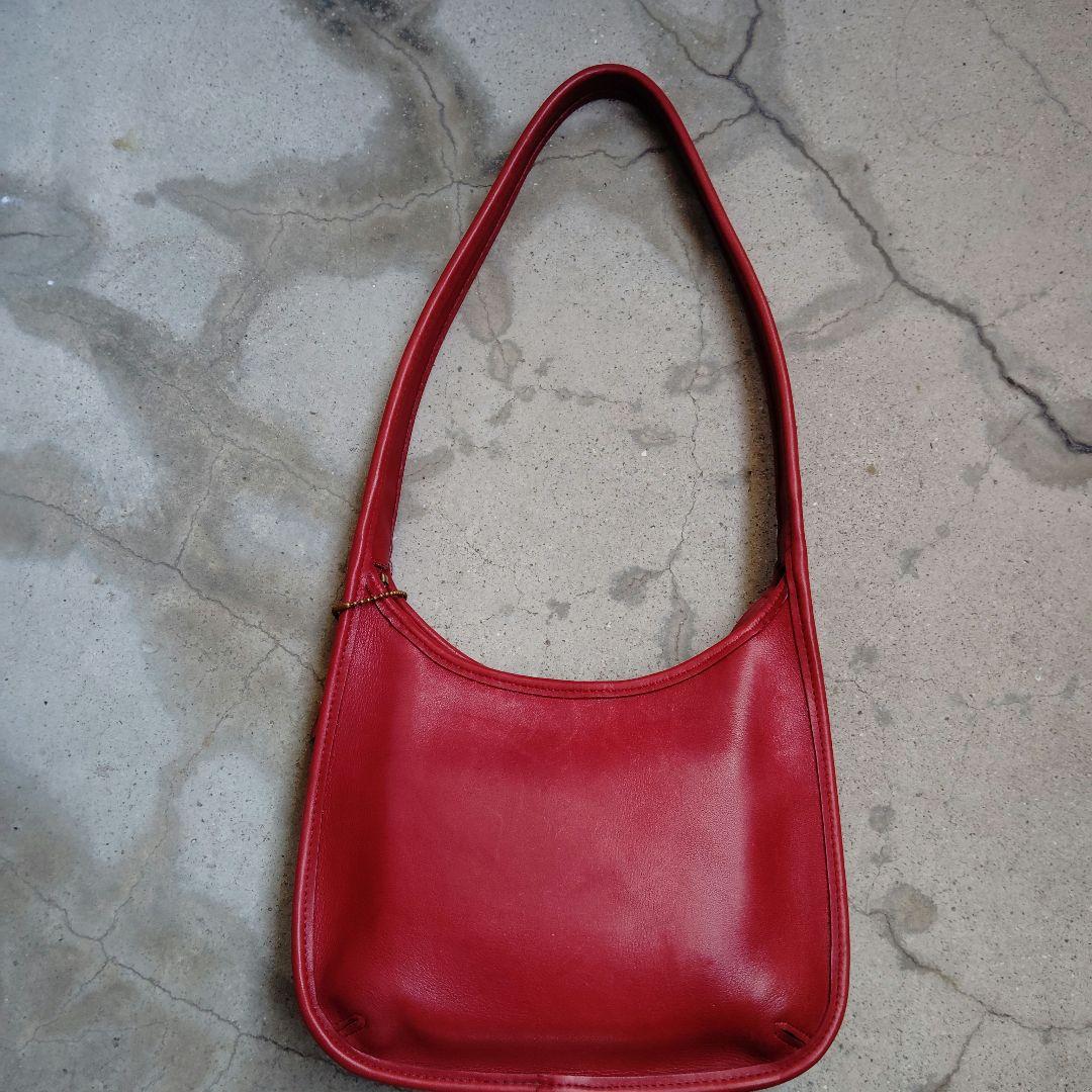 コーチ　オールドコーチ　エルゴ　ワンショルダーバッグ　9020　USA製　赤