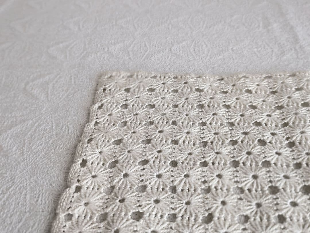 【ma さま】vintage cloth ❀ お花畑のような スクエアマット