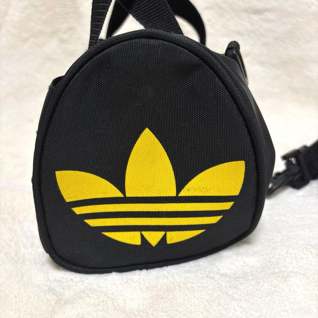 アディダス　デサント製90sミニボストンショルダーバック希少！レア！日本製