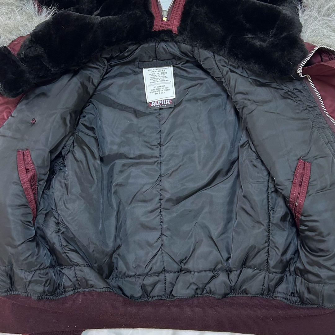美品 alpha industries 80s n-2b jacket