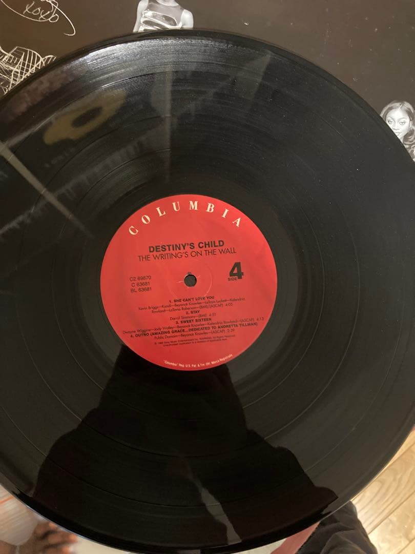 destiny's child 2ndアルバム　レコード
