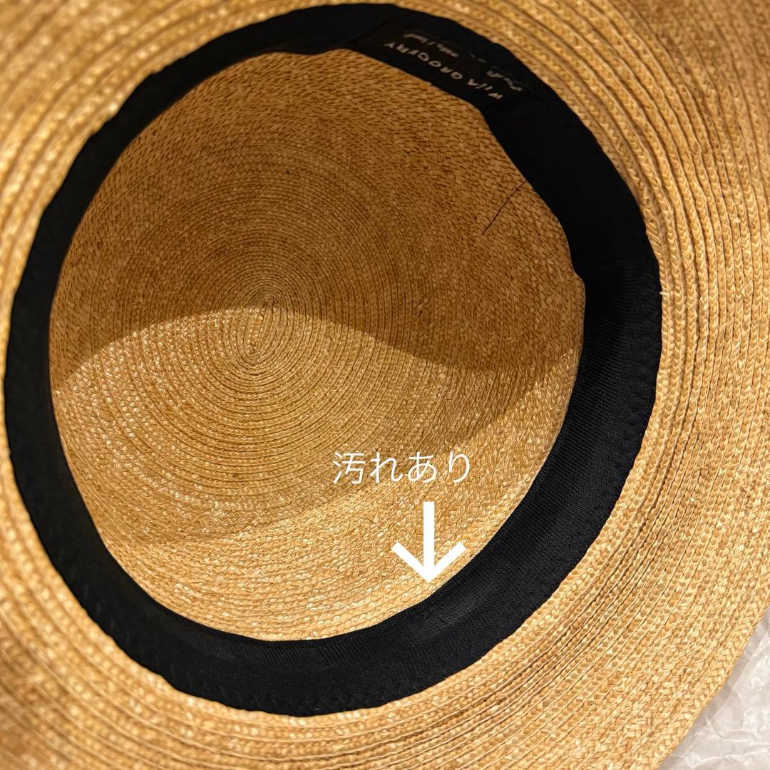 WICAGROCERY ウィカグロサリー　麦わら帽子