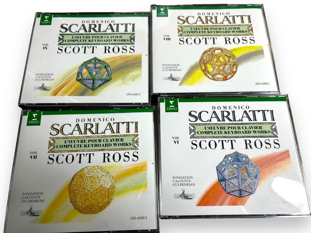 ドメニコ・スカルラッティ ソナタ全集 スコットロス セット