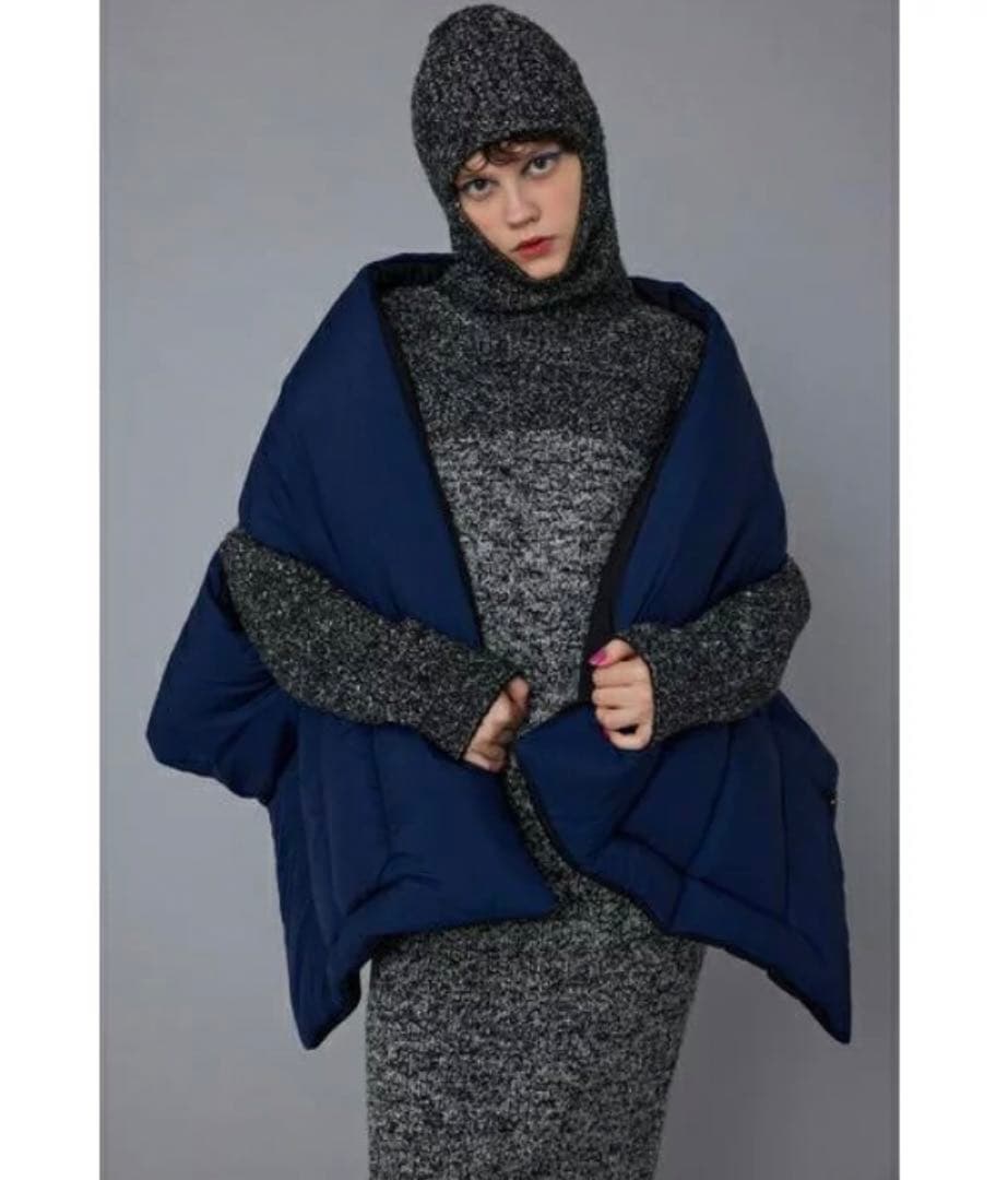 HeRIN.CYE ヘリンドットサイ Volume cape ボリュームケープ