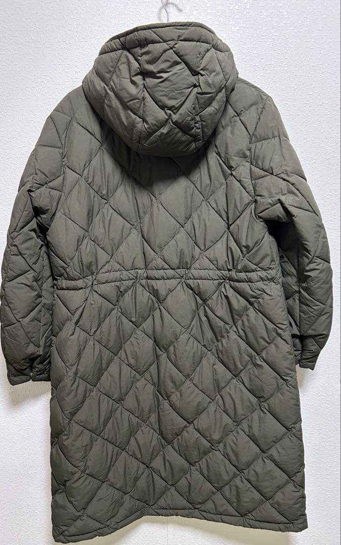 ユニクロ　パフテックロングコート　オリーブ　XL