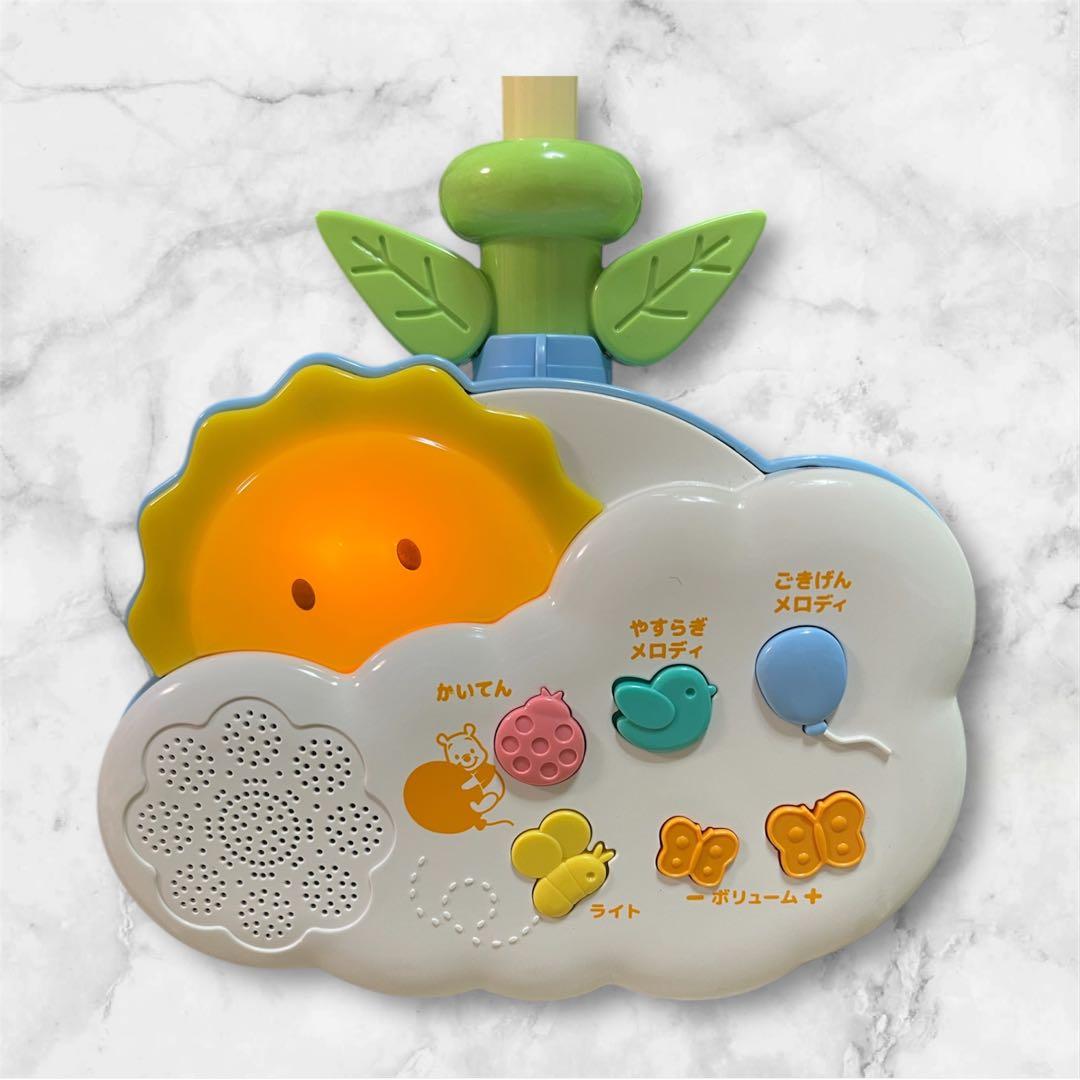 プーさん メリー 6WAYベビージム おもちゃ付き