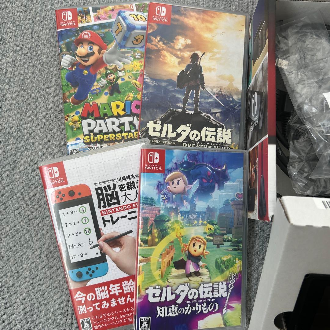 Switch本体&ソフト4点セット！！