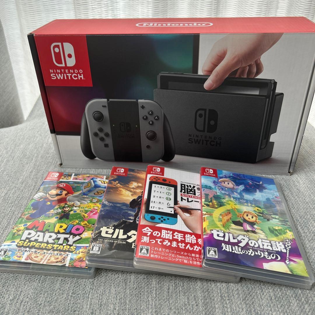 Switch本体&ソフト4点セット！！