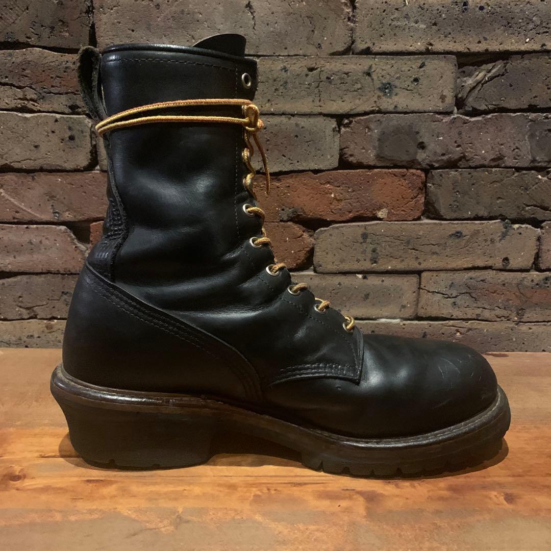 ハ*サ様 レッドウイング 2218 ロガーブーツ PT91 US11B 刺繍羽根