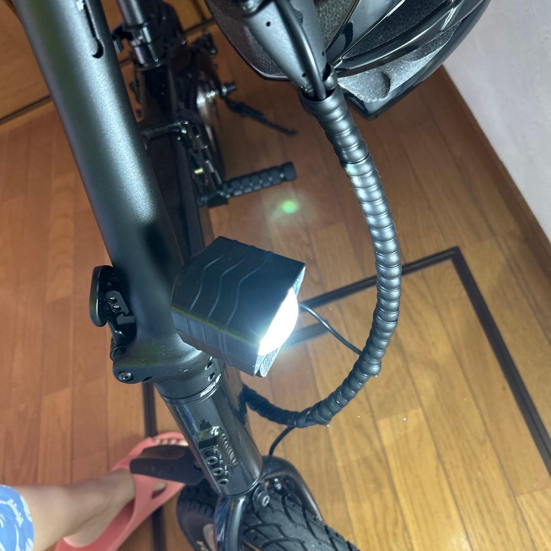 RICH BIT 電動アシスト自転車 折りたたみ式 黒