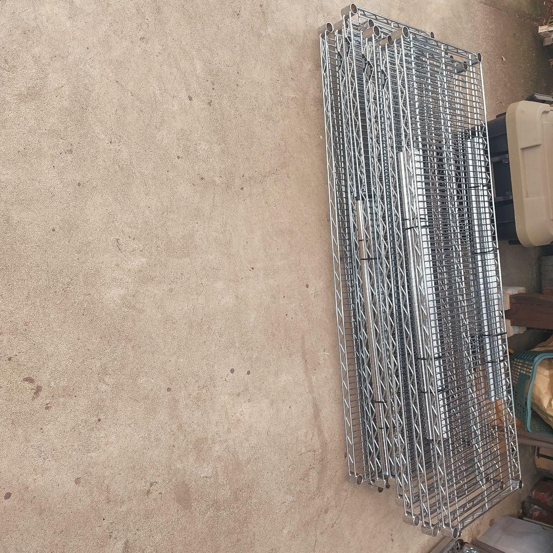 メタル製3段組立式ラック2ケ