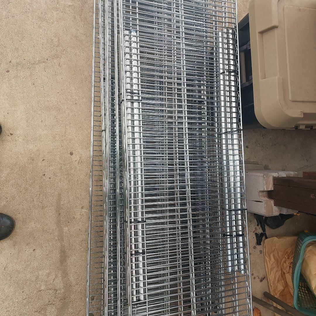 メタル製3段組立式ラック2ケ