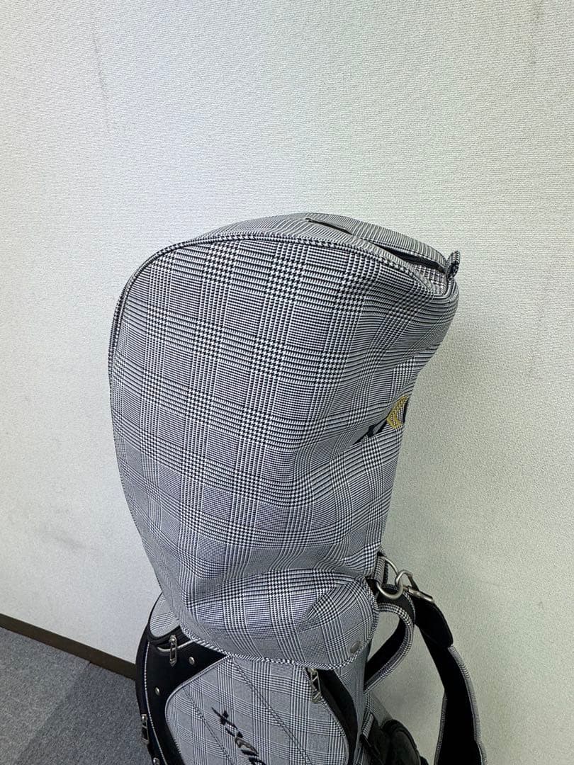 XXIOキャディバッグ チェック柄