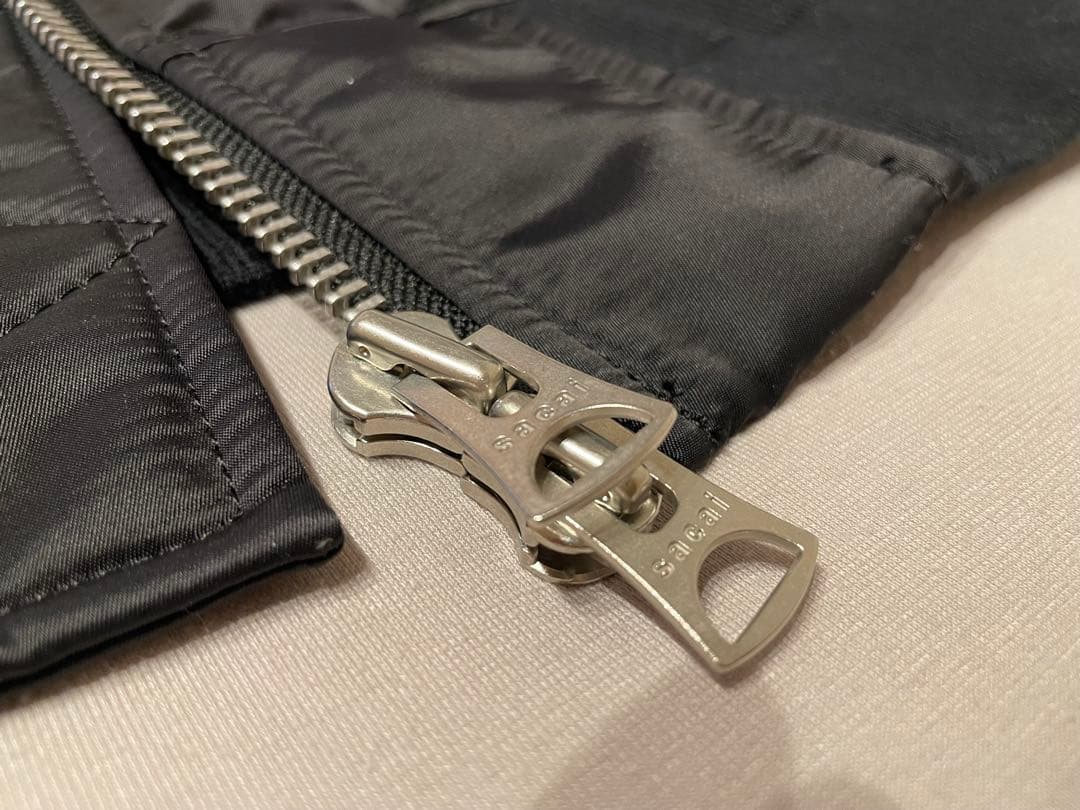 完売 sacai Nylon Twill Blouson ブラック サイズ2