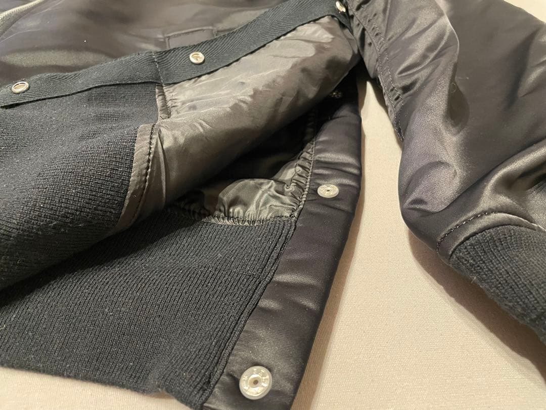 完売 sacai Nylon Twill Blouson ブラック サイズ2