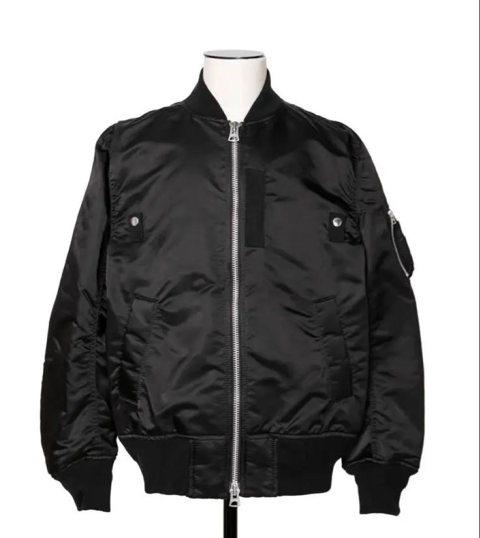 完売 sacai Nylon Twill Blouson ブラック サイズ2