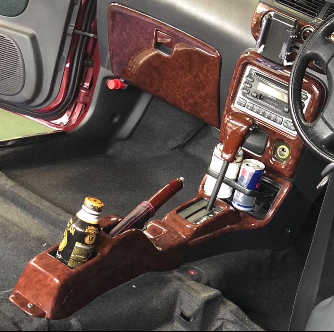 ミラジーノ　L700S ダッシュボード　カバー　ウッド(木目)パネル