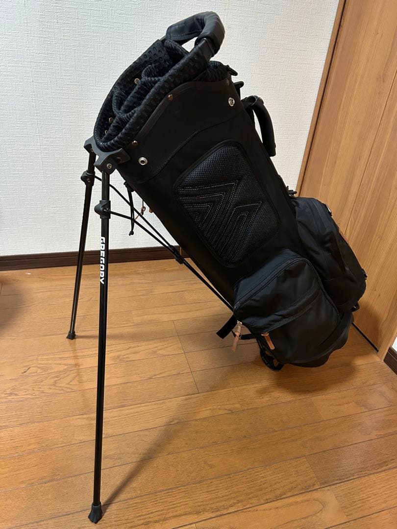 GREGORY ゴルフバッグ 黒 スタンド付き