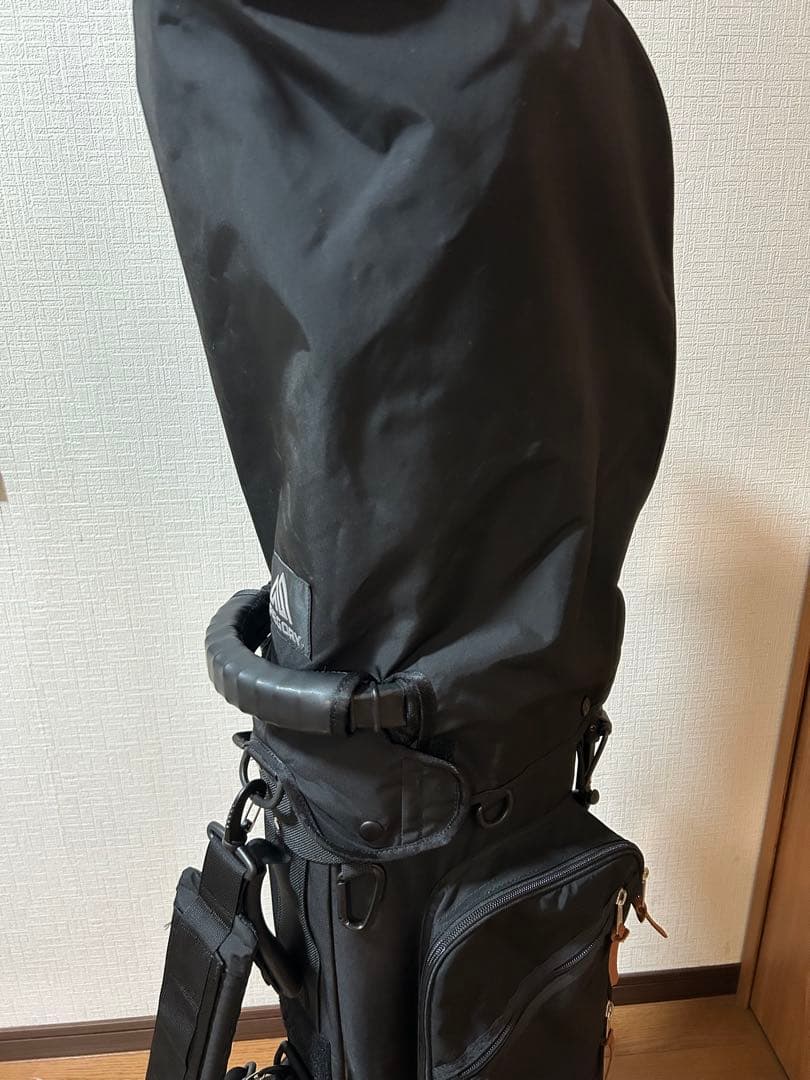 GREGORY ゴルフバッグ 黒 スタンド付き