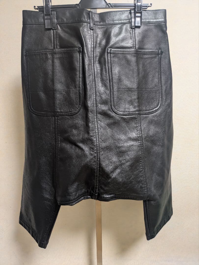 COMME des GARCONS HOMME PLUS レザー サルエル