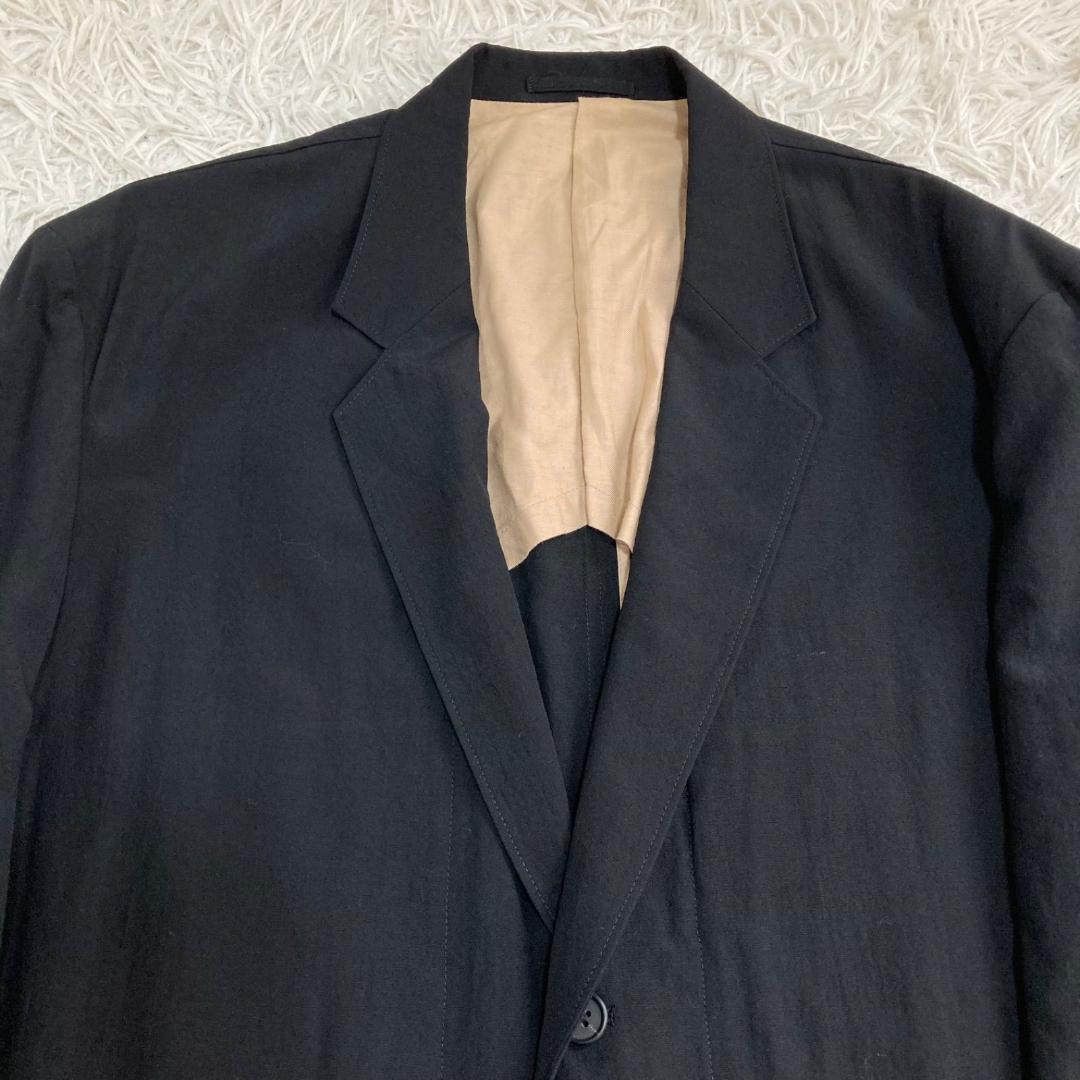 16046✨美品✨ワイズフォーメン ジャケット 茶タグ 黒 ブラック M