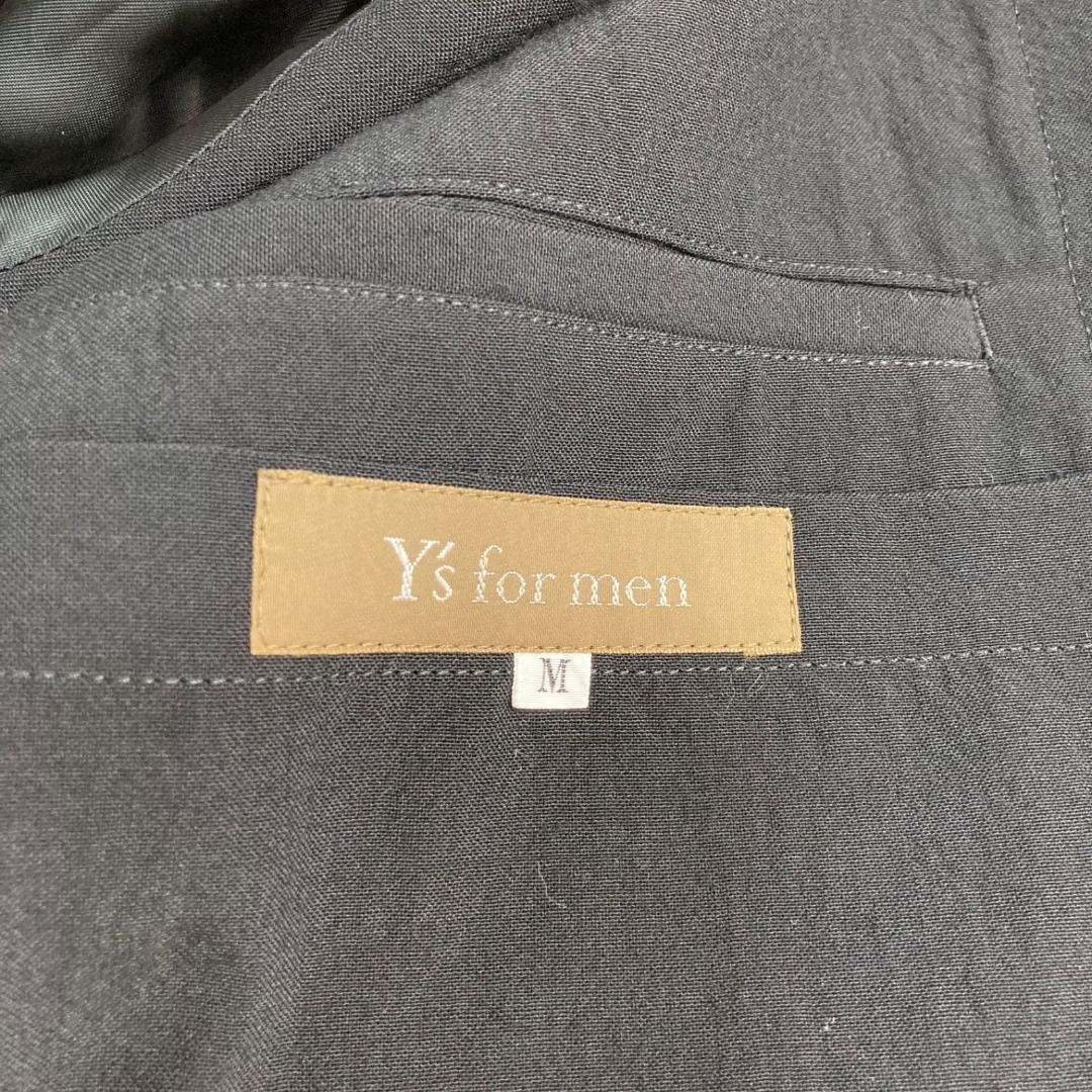 16046✨美品✨ワイズフォーメン ジャケット 茶タグ 黒 ブラック M