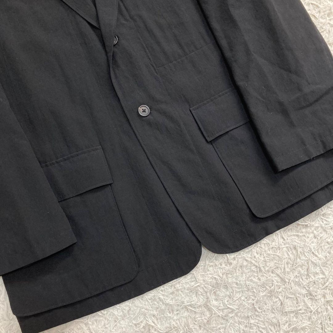 16046✨美品✨ワイズフォーメン ジャケット 茶タグ 黒 ブラック M